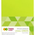 Pianka A4, 5 ark. zielona wiosenna Happy Color