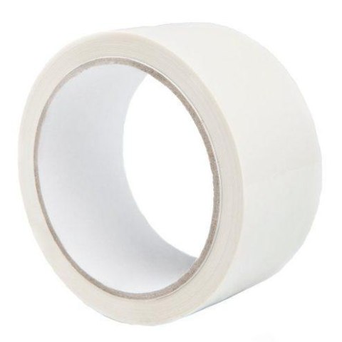 TAŚMA PAKOWA SOLVENT 48mm x 60m BIAŁA