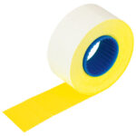 ETYKIETA DO CEN DWURZĘDOWA 26X16mm ŻÓŁTA