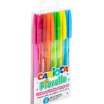 DŁUGOPIS CARIOCA FIORELLA 6 KOLORÓW