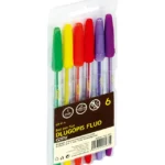 DŁUGOPIS GRAND FLUO 6KOLORÓW GR-91
