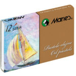 PASTELE OLEJNE 12 KOLORÓW E1220 MARIES