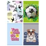 ZESZYT A5 32 KARTKI 3 LINIE 70g GIMBO