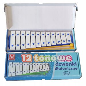 CYMBAŁKI DIATONICZNE 12 TONÓW 29X10cm