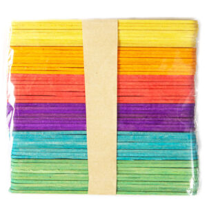 PATYCZKI KREATYWNE KOLOROWE, 50 SZT.