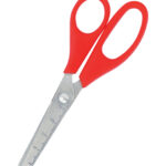 Nożyczki z linijką 13cm 5,25 GR-1507  GRAND