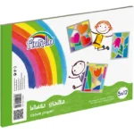 BIBUŁA GŁADKA WITRAŻOWA A4 5x12 KOLORÓW FIORELLO