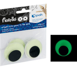 OCZKA SAMOPRZYLEPNE FLUORESCENCYJNE 40mm