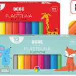 PLASTELINA 12 KOL. BEBE KIDS