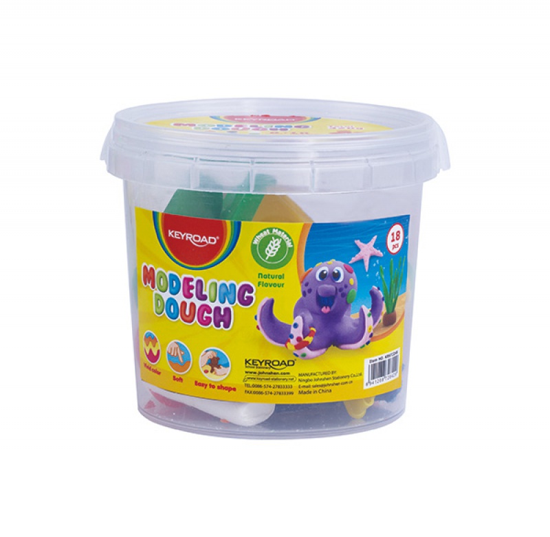 CIASTOLINA W WIADERKU 40g x 8szt + 10 FOREMEK