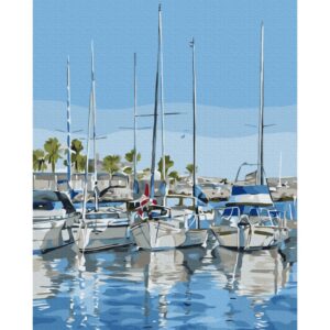 MALOWANIE PO NUMERACH 40x50mm YACHTS