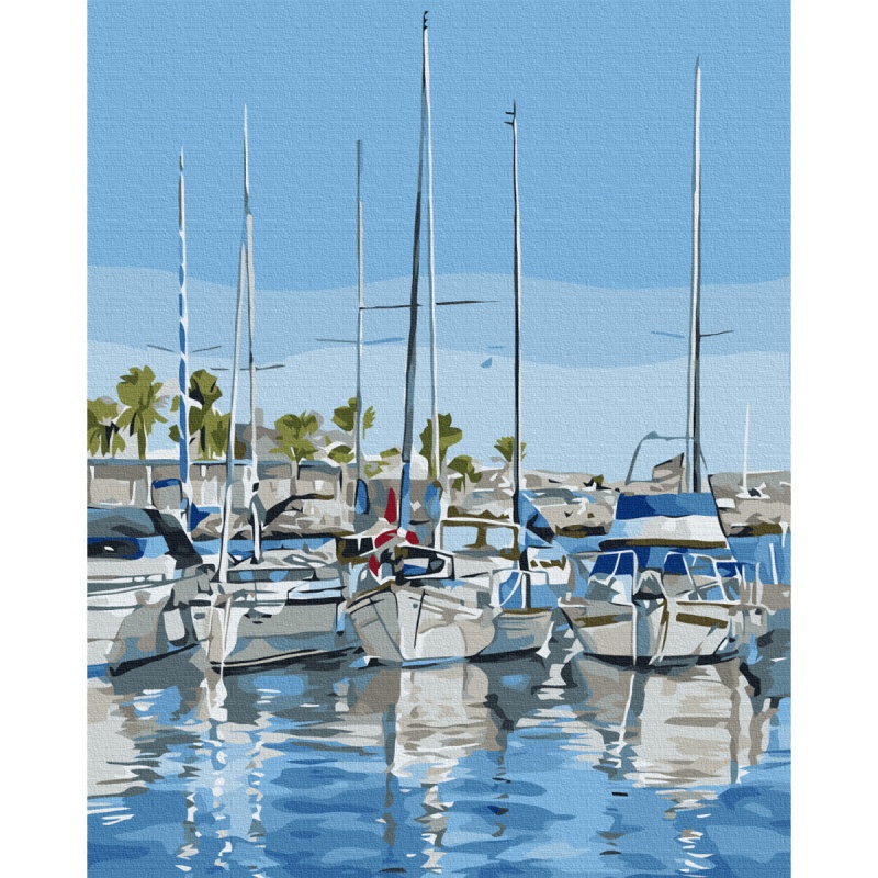 MALOWANIE PO NUMERACH 40x50mm YACHTS