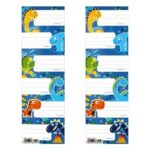 NAKLEJKA NA ZESZYT DINO