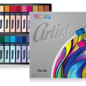 PASTELE SUCHE 24 KOLORY ARTIST COLORINO