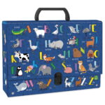 TECZKA Z RĄCZKĄ A4/10Cm ALFABET BACK UP