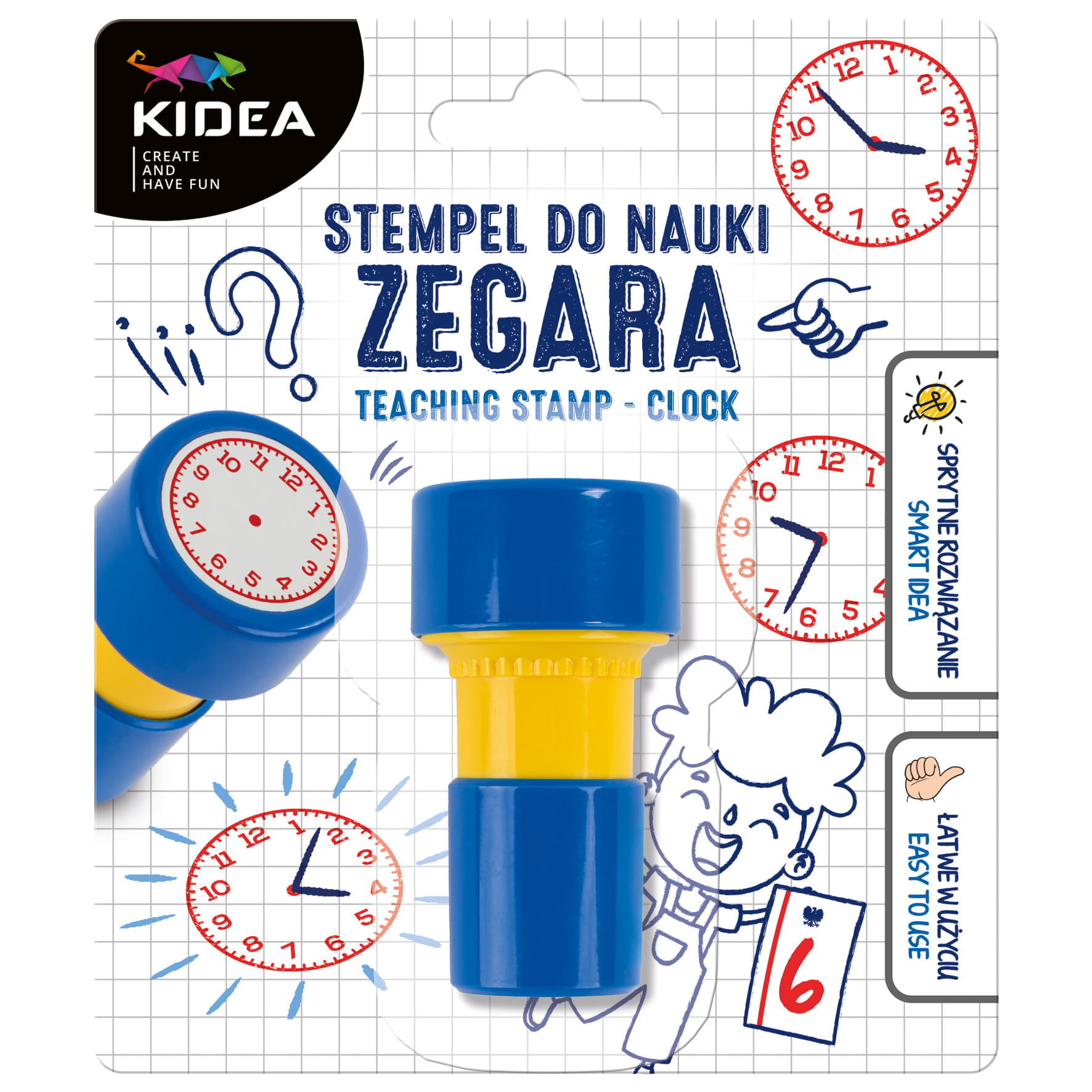 STEMPEL DO NAUKI ZEGARKA KIDEA