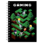 KOŁONOTES A5 PIXEL GAME