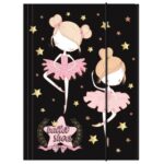 TECZKA Z GUMKĄ A4  BALETNICA DERFORM