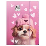 TECZKA Z GUMKĄ A4  PIES DERFORM