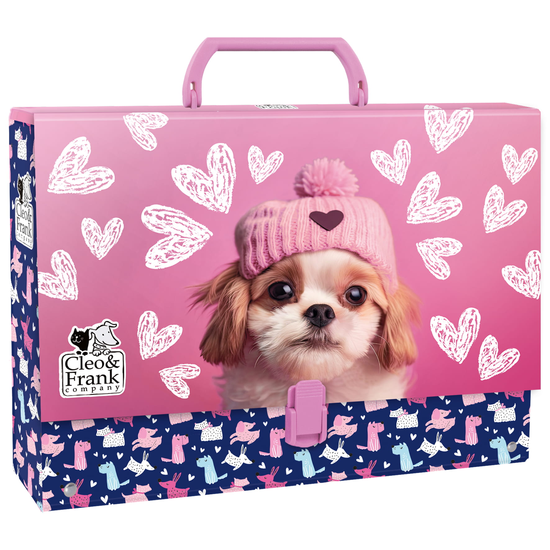 TECZKA Z RĄCZKĄ A4/10cm PIES BACKUP