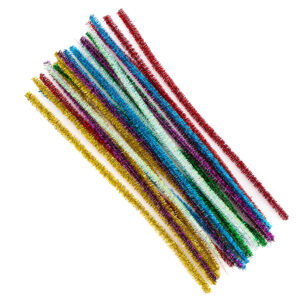 DRUCIKI KREATYWNE 30cm METALIZOWANE 25szt