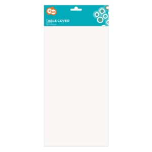 OBRUS PAPIEROWY BIAŁY 132X183