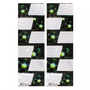 NAKLEJKA NA ZESZYT FOOTBALL