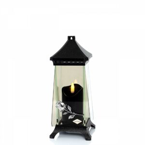 ZNICZ TRAPEZ MINI RÓŻA SREBRNY