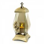 ZNICZ AMFORA RÓŻA ZŁOTA