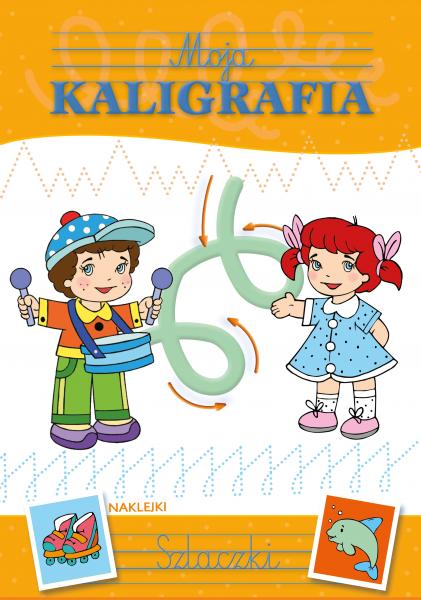 KSIĄZECZKA EDUKACYJNA MOJA KALIGRAFIA -SZLACZKI