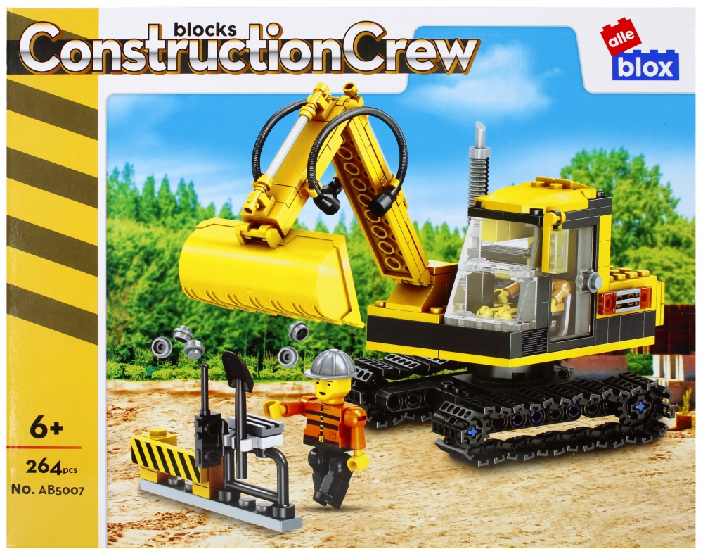 KLOCKI KONSTRUKCYJNE ALLEBLOX BUDOW 264 EL