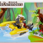 KLOCKI KONSTRUKCYJNE ALLEBLOX JUNGLE 130 EL