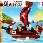 KLOCKI KONSTRUKCYJNE ALLEBLOX PIRAT 204 EL