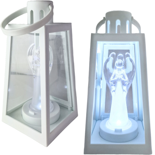 LATARENKA LED Z ANIOŁKIEM NA BATERIE