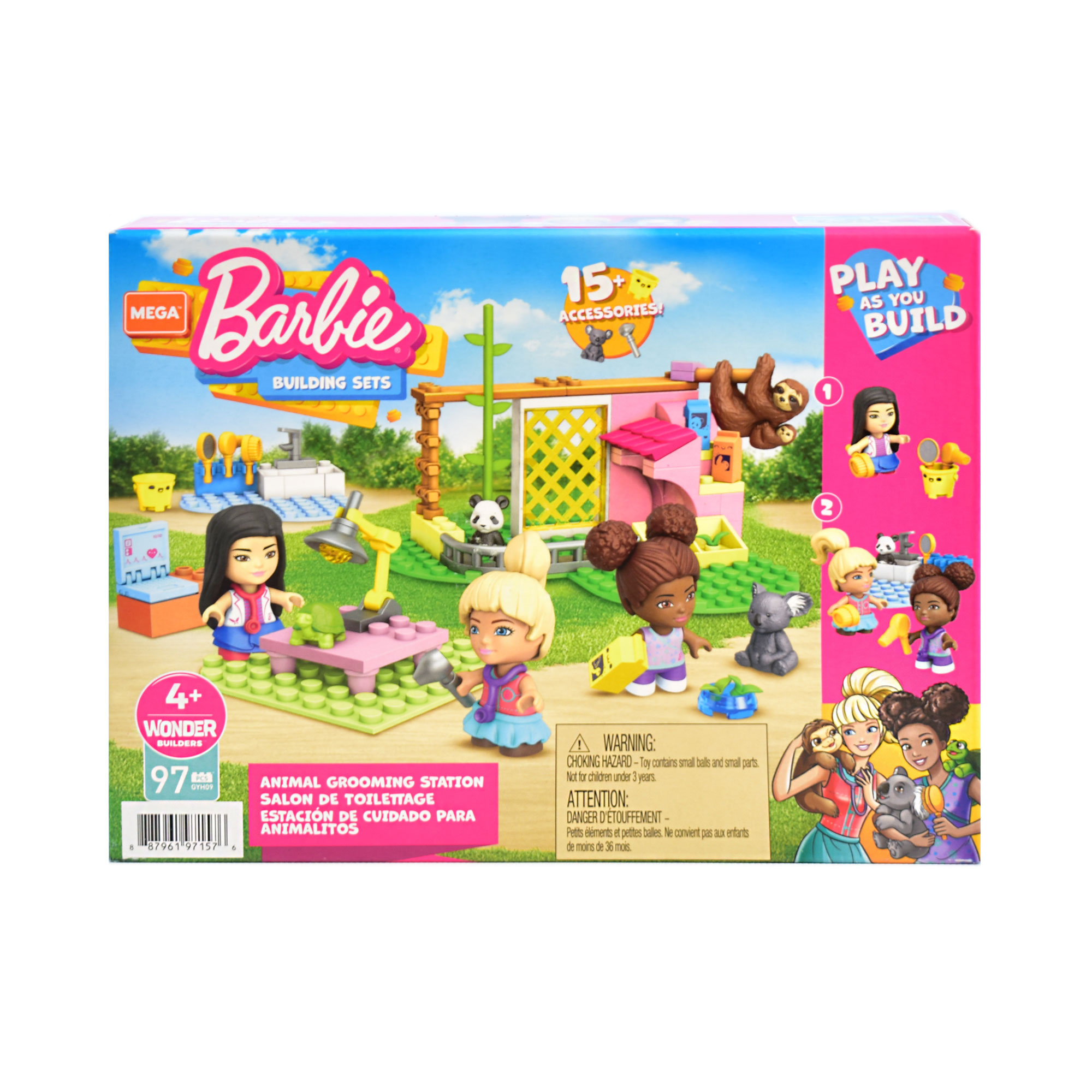 KLOCKI BARBIE SALON DLA ZWIERZĄT