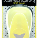 DZIURKACZ OZDOBNY 7,5CM MOTYL 2