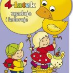 KOLOROWANKA ZGADUJE I KOLORUJE 4-LATEK 32 STR
