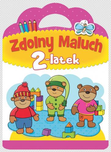 KSIĄZECZKA EDUKACYJNA ZDOLNY MALUCH 2-LATEK
