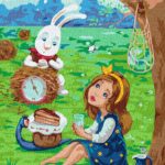MALOWANIE PO NUMERACH 30X40 MOTYLE TEŻ PIJĄ..(3)