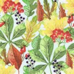 SERWETKA Z NADRUKIEM 33X33 JESIENNE LIŚCIE (20szt)