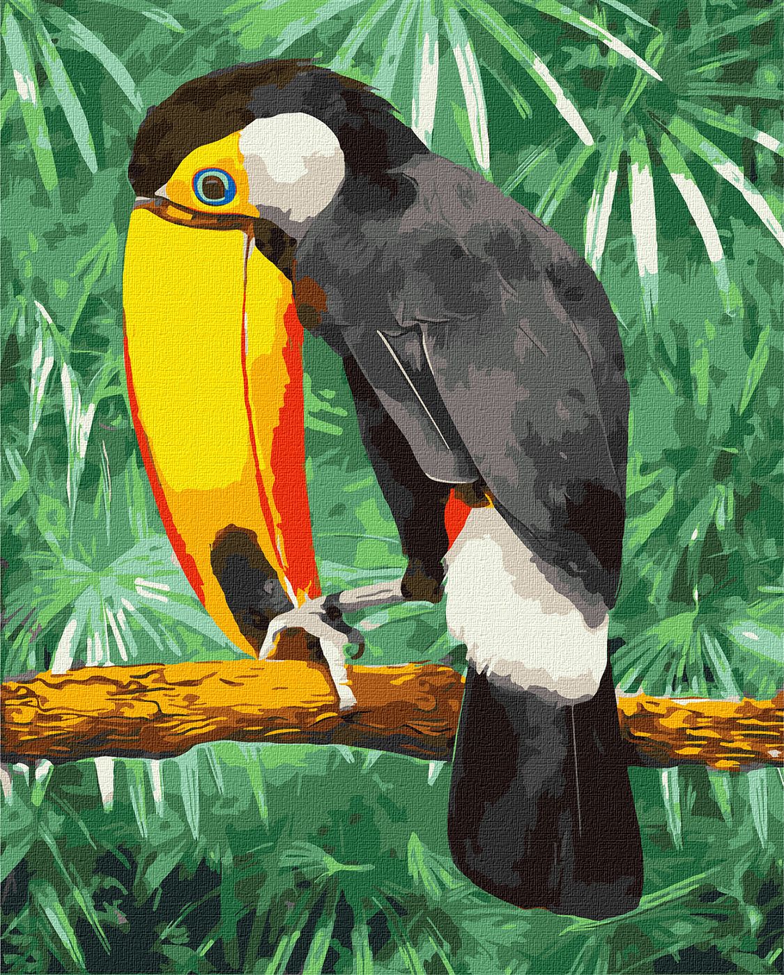 MALOWANIE PO NUMERACH 40X50 FANTAZJA NATURY