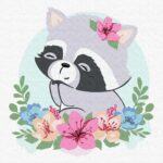 MALOWANIE PO NUMERACH 30X30 SZOP KWIATOWY (2)