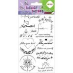 TATUAŻE ZMYWALNE WORDS ROZM. 100X200 HAPPY COLOR