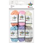 WŁOCZKA PASTELOWA 6X10G TITANUM