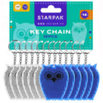 BRELOK ODBLASK SOWA 7 CM