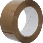 TAŚMA PAKOWA SOLVENT BIO 48mm x132y BRĄZOWA 208 B