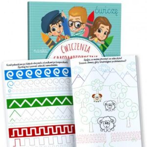 SZLACZKI ĆWICZENIA GRAFOMOTORYCZNE DLA NAJMŁODSZ..