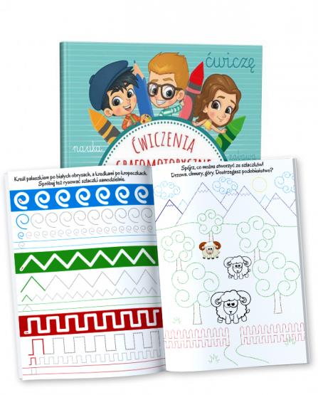 SZLACZKI ĆWICZENIA GRAFOMOTORYCZNE DLA NAJMŁODSZ..