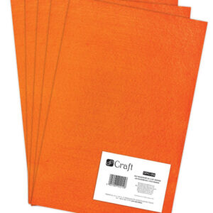 FILC POLIESTROWY A4 5 SZT. POMARAŃCZOWY