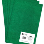 FILC POLIESTROWY A4 5 SZT. CIEMNOZIELONY